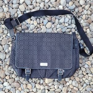 COACH Vintage Signature Jacquard Crossbody Bag